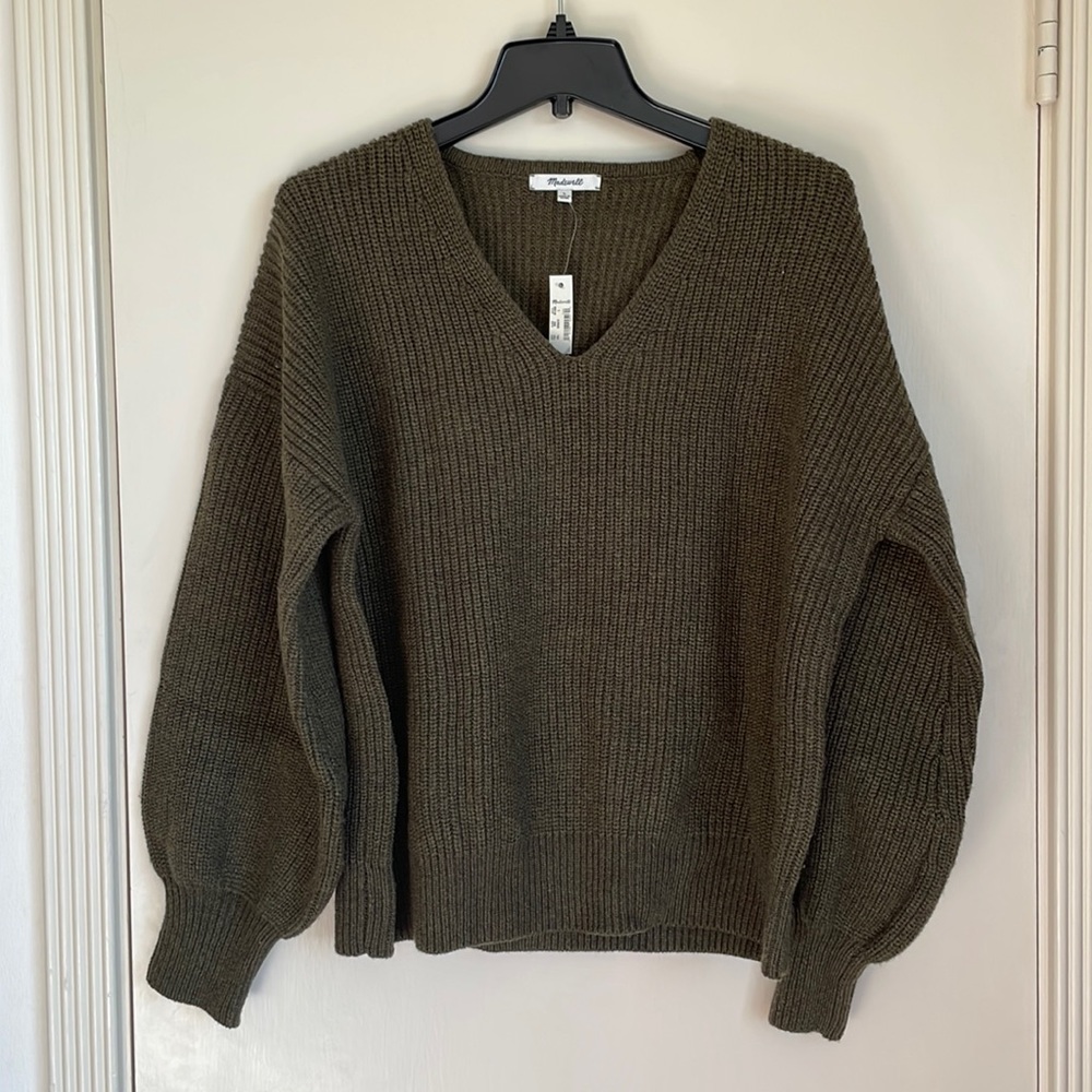 NWT Madewell Chunky Knit Sweater
